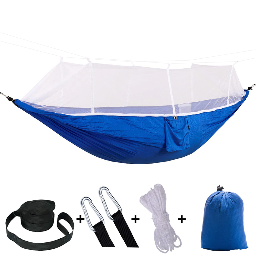 Cheap Goat Tents Parachute Fabric Portable Outdoor Camping Hammock with Mosquito Net  Hanging Swing Sleeping Bed Tree Tent   